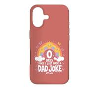Carcasa para iPhone 17 0 días Desde la última Vez Que Hice una Broma para papá, papá, Humor, Meme
