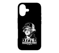 Carcasa para iPhone 17 1776 Razones por Las Que es Divertido 4 de Julio George Washington