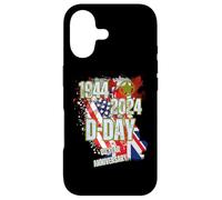 Carcasa para iPhone 17 1944 2024 D-Day 80 Aniversario diseño heroico Veterano