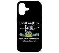 Carcasa para iPhone 17 2 Corinthians 5 17 We Walk by Faith Not by Sight Bible Verse