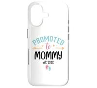 Carcasa para iPhone 17 2026 Promoted to Mommy EST 2026 Mom First Time Mother to Be