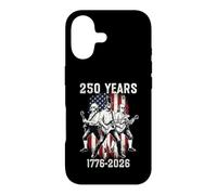 Carcasa para iPhone 17 250 Aniversario de los Estados Unidos Patrióticos de 2026, 250, 4 de Julio, Cosecha