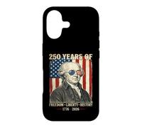 Carcasa para iPhone 17 250 años de Libertad Libertad Historia John Adams Retro