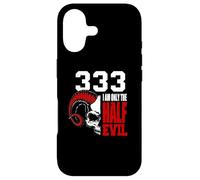 Carcasa para iPhone 17 333 I Am Only The Half Devil.