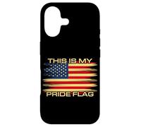 Carcasa para iPhone 17 4 de Julio This Is My Pride Flag USA American Patriotic