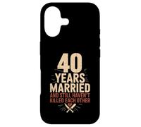 Carcasa para iPhone 17 40 Years of Marriage & Still Haven't Killed Each Other