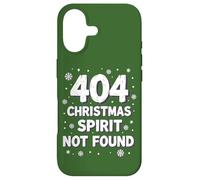 Carcasa para iPhone 17 404 Espíritu navideño no Encontrado - Tech Holiday Humor