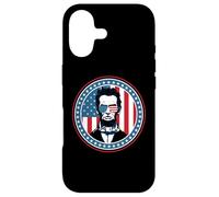 Carcasa para iPhone 17 4th of July America Flag Merica Abe Lincoln Independence Day