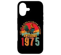 Carcasa para iPhone 17 50th Birthday Chicken Awesome Since 1975 Farmer 50 Years Old