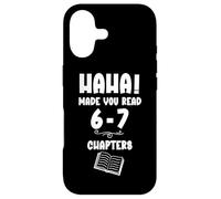 Carcasa para iPhone 17 67 English Teacher 6 7 Reading 6-7 Ha Ha Made You Read Books