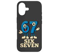 Carcasa para iPhone 17 67 Six Seven 6-7 - Meme Divertido Italiano Brainrot Kids Gaming