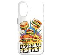 Carcasa para iPhone 17 90s Vintage Egg Salad Sandwich Sandwiches