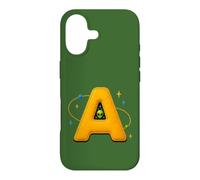 Carcasa para iPhone 17 A es para Alien UAP Space Exploration Retro Letter