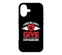 Carcasa para iPhone 17 A Nurse Will Always Give Us Hope An Angel with A Stethoscope