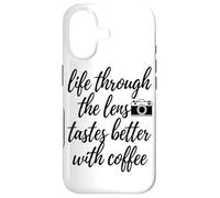 Carcasa para iPhone 17 A Través De La Lente Sabe Mejor Arte Amante del Café