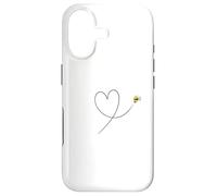 Carcasa para iPhone 17 Abeja Volar Un Corazón Animales Natural