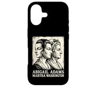 Carcasa para iPhone 17 Abigail Adams Martha Washington Fundadora Madres 250 USA