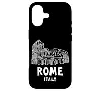 Carcasa para iPhone 17 Abstract Rome Italy Colosseum Illustration Graphic Design