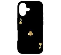 Carcasa para iPhone 17 Ace of Clubs Cartas de Poker Naipes Blackjack