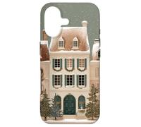 Carcasa para iPhone 17 Acogedor Barrio navideño - Obra de Arte de Xmas Village