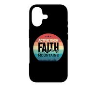 Carcasa para iPhone 17 Active Faith Can Move Mountains Christian Men Women Kids