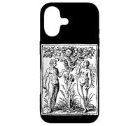 Carcasa para iPhone 17 Adán y Eva Cerca del Árbol Sagrado como Muerte Oculto Goth Grungy
