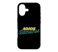 Carcasa para iPhone 17 Adios Bitchachos Adiós Mis Amigos Divertido Girar En Palabras