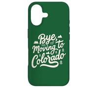 Carcasa para iPhone 17 Adiós, Mudarse a Colorado