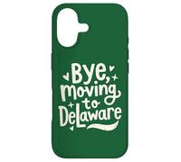 Carcasa para iPhone 17 Adiós, Mudarse a Delaware