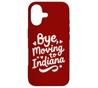 Carcasa para iPhone 17 Adiós, Mudarse a Indiana