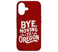 Carcasa para iPhone 17 Adiós, Mudarse a Oregon