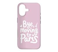 Carcasa para iPhone 17 Adiós, Mudarse a París