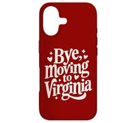 Carcasa para iPhone 17 Adiós, Mudarse a Virginia