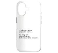 Carcasa para iPhone 17 Adulto Divertido Adulto Responsable