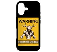Carcasa para iPhone 17 Advertencia No Alimentar Wendigo Monster Local Cryptid