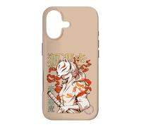 Carcasa para iPhone 17 Aesthetic Japanese Kabuki Kitsune Mask Demon Samurai Girl