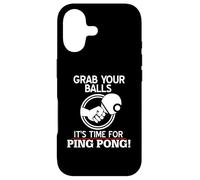 Carcasa para iPhone 17 Agárrate Las Pelotas llegó la Hora del Ping Pong