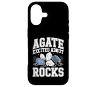 Carcasa para iPhone 17 Agate Excited About Rocks Nerd de geología de Rocas |-