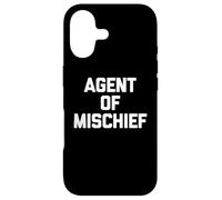 Carcasa para iPhone 17 Agente de travesuras - Divertido Dicho sarcástico Lindo Fresco Novedad