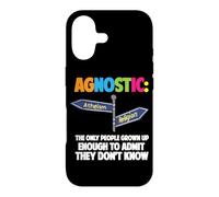 Carcasa para iPhone 17 Agnóstico librepensador Orgulloso Ateo No creyentes Ateísmo