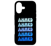 Carcasa para iPhone 17 Ahmed Retro Name Stack Design