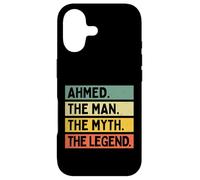 Carcasa para iPhone 17 Ahmed The Man The Myth The Legend - Cita Personalizada Divertida