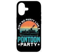 Carcasa para iPhone 17 Ain't No Party Like A Pontoon Party Boat Lake Summer Fun -