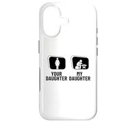 Carcasa para iPhone 17 Ajedrez Jugador Tu Hija Mi Hija Hermano Divertido A