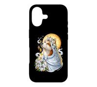 Carcasa para iPhone 17 Akita Dog Coquette Catholic Sagrado Vintage Kitsch Floral Bow