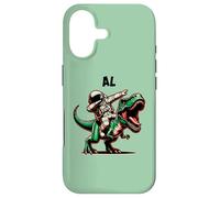 Carcasa para iPhone 17 Al Dabbing Astronauta en un Dinosaurio Dibujos Animados