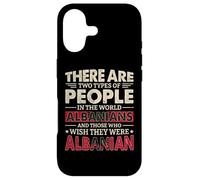 Carcasa para iPhone 17 Albania Diseño Albaneses Hombres y Mujeres