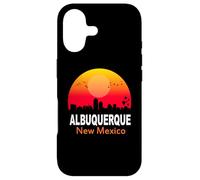 Carcasa para iPhone 17 Albuquerque New Mexico State USA Retro Sunset City Skyline
