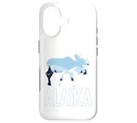Carcasa para iPhone 17 Alce de Alce de Alaska | Naturaleza de montañas | Alaska