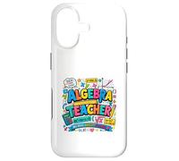 Carcasa para iPhone 17 Álgebra Educador Matemáticas Inspiración Diseño Colorido